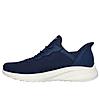 Skechers Navy Blue Bobs Squad Chaos - Daily Hype Slip Ins Sneakers