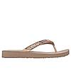 Skechers Rose Gold Meditation - Lotus Bae Flip Flop