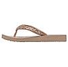 Skechers Rose Gold Meditation - Lotus Bae Flip Flop