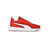 PUMA UNISEX RED FLYER FLEX KNIT LACE-UP SNEAKERS