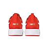 PUMA UNISEX RED FLYER FLEX KNIT LACE-UP SNEAKERS