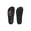 PUMA UNISEX BLACK BMW MMS LEADCAT 2.0 GRAPHIC FLIP FLOPS