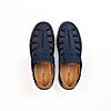 KETHINI NAVY MEN LEATHER CASUAL SANDALS