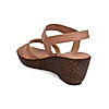 Rocia Peach Women Wedge Heel Sandals