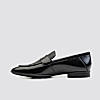 Language Black Mens Denis Leather Loafer