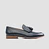 Language Navy Mens Curtis Leather Loafer