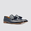 Language Navy Mens Curtis Leather Loafer