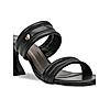 ROCIA Black Women Quilted Stilettos