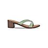 ROCIA Green Women Casual Block Heel Sandals