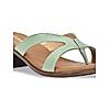 ROCIA Green Women Casual Block Heel Sandals