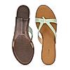 ROCIA Green Women Casual Block Heel Sandals