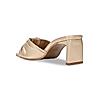 ROCIA Gold Women Casual Knotted High Heels