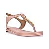 ROCIA Pink Women T-Strap Flat Sandals