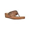 ROCIA Tan Women Braided Casual Wedges