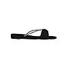 ROCIA Black Women Diamante Strap Flats