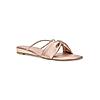 ROCIA Rose Gold Women Diamante Strap Flats