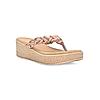 ROCIA Pink Women Braided Casual Wedges