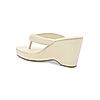 ROCIA Beige Women Casual High Wedges