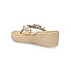 ROCIA Gold Women Braided Casual Wedges