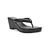 ROCIA Black Women Casual High Wedges