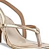 Rocia Rose Gold Women Strappy Stilettos