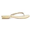 Rocia Gold Women Diamante Flat Thong Sandals