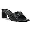 Rocia Black Women Casual Knotted High Heels