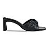 Rocia Black Women Casual Knotted High Heels