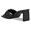 Rocia Black Women Casual Knotted High Heels