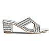 Rocia Silver Women Diamond Embellished Block Heels