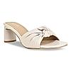 Rocia Cream Women Casual Knotted High Heels