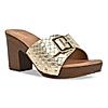 Rocia Gold Women Casual Chatai Block Heel