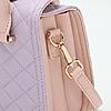 Rocia Purple Women Quilted Cute Casual Handbag