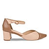 Rocia Chickoo Women Closed Toe Block Heel sandal