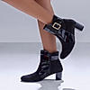 Rocia Black Women Ankle Length Boots