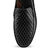 GORDON & BROS BLACK MEN SLIP ON MOCCASINS