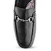 GORDON & BROS BLACK MEN SLIP ON MOCCASINS