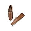 GORDON & BROS TAN MEN SLIP ON MOCCASINS