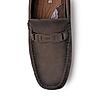 GORDON & BROS GREY MEN SLIP ON MOCCASINS