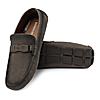 GORDON & BROS GREY MEN SLIP ON MOCCASINS