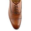 GORDON & BROS TAN MEN LACE UP TOE CAP OXFORDS