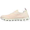 Skechers Off White Womens Glide Step Oh So Soft Sneakers