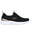 Skechers Black Womens Skech Air Dynamight Perfect S Sneakers