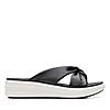 CLARKS BLACK WOMENS CAUSUAL SANDALS DRIFT AVE