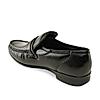 Regal Black Men Flexible Formal Leather Slip On Shoes