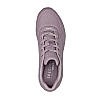 SKECHERS DARK MAUVE WOMENS UNO - STAND ON AIR SNEAKERS