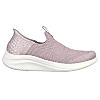 SKECHERS MAUVE WOMENS ULTRA FLEX 3.0-SMOOTH STEP SNEAKERS