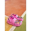 CROCS PINK UNISEX KIDS CLASSIC CUTIE TAFFY CLOG SANDALS