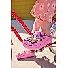 CROCS PINK UNISEX KIDS CLASSIC CUTIE TAFFY CLOG SANDALS