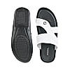 Regal White Men Leather Sandals